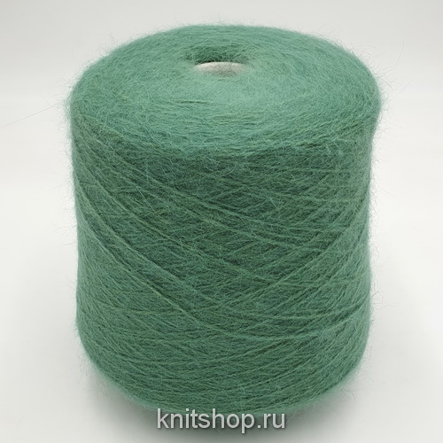 Angora Spiky (3203 хвойный зеленый) 80% ангора, 20% па 2/90 450м/100гр