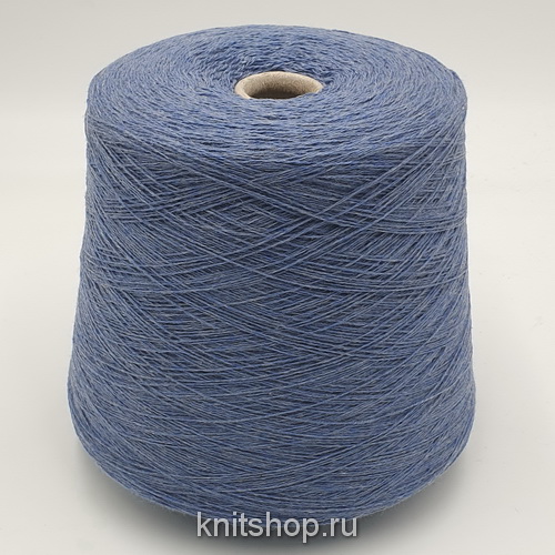 Loro Piana C2354 (Blue Jean голубой джинс меланж) 100% кашемир 2/14 700м/100гр