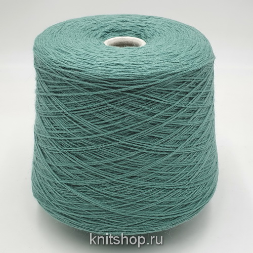 Angora 40 (1668 зеленый нефрит) 40% ангора, 40% меринос, 20% па 5/17 340м/100гр