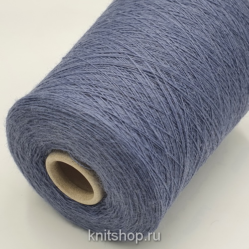 Peruviano (Lavanda синий джинс) 68% лама, 32% меринос 2/26 1300м/100гр