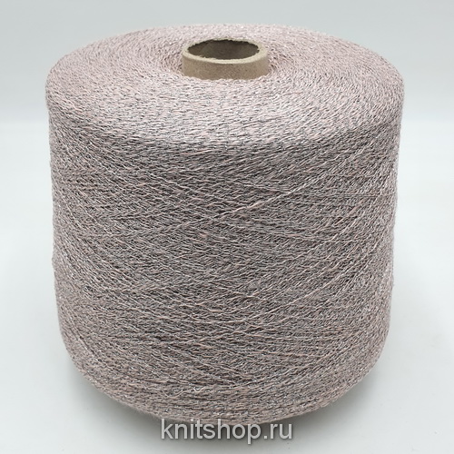 Toscano Ginsolino Lux (3881 пурпурный, люрекс серебро) 100% лён с люрексом 2100м/100гр