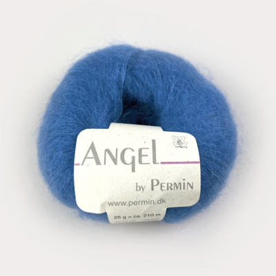 Permin Angel (884189 синий) 70% суперкидмохер, 30% шёлк 25гр/210м