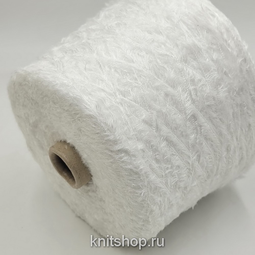 Lanificio Del Olivo Kendall (405 белый отбелка) 80% пл, 20% па  380м/100гр травка, мех