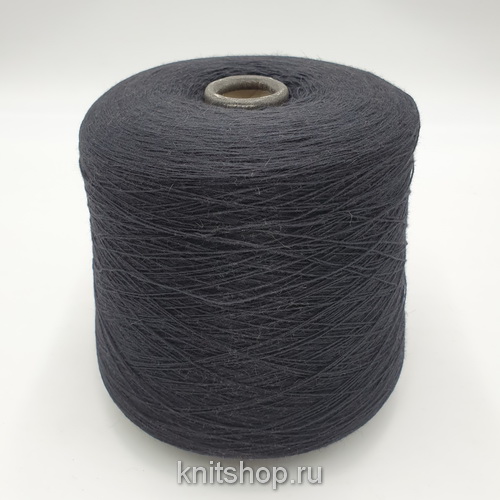 Visone (черный) 80% меринос, 20% норка 1/15 1500 м/100 гр