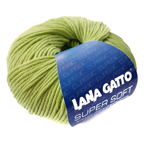 Lana Gatto Super Soft (05282 яблоко) 100%меринос 50 г/125 м