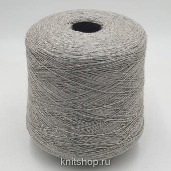 Filati Burati Megeve (Grigio светло-серый) 70% меринос, 30% шёлк 2/15 750м/100гр