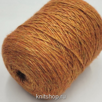 Pinori Filati Diamond (9267 курага) 35% меринос, 47% вискоза, 18% люрекс 200м/100гр шнурок