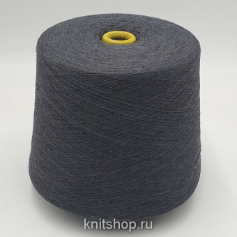 Zegna Baruffa Cashwool 2/48 (420426 серый графит меланж) 100% меринос 2400м/100гр