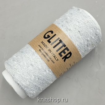 Borgo de'Pazzi Glitter (1 серебро) 44% вискоза, 22% люрекс, 34% па 50гр/500м шишибрики