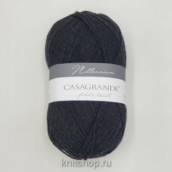 Casagrande Millennium (31.018 антрацит меланж) 75% меринос экстрафайн, 25% па 50г/210м