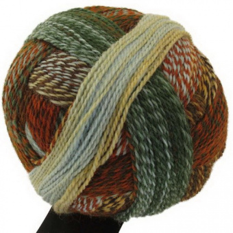 Schoppel Zauberball Crazy (1153-1660) 75% шерсть, 25% па 100г/420м