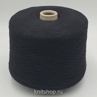 Filato SP01 (Nero черный) 50% кашемир, 50% па 2/28 1400м/100гр