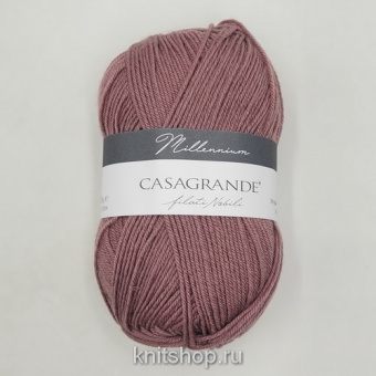 Casagrande Millennium (31.009 пыльная роза) 75% меринос экстрафайн, 25% па 50г/210м