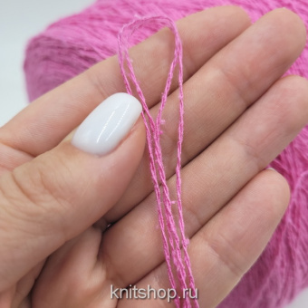 Bourette Silk (2022 фуксия) 100% шелк буретный 2/15 750м/100гр