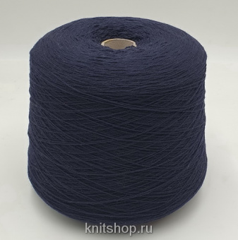 Lanecardate Bisanzio (1204 Blu темно-синий) 92% меринос, 8% кашемир 2/15 750м/100гр