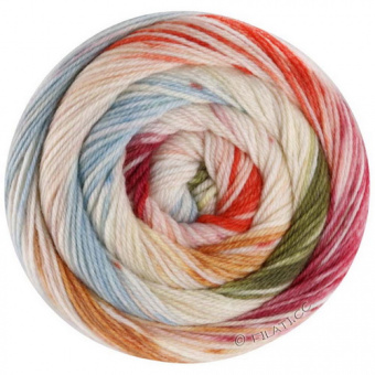 Lana Grossa Meilenweit 100 Dusk (6202) 80% меринос, 20% па 100г/400м