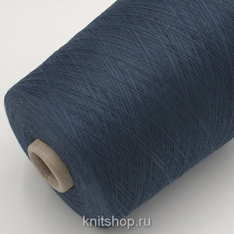 Loro Piana Cotone Silk MAC4133 (Glory Blue петрольный маренго) 70% хлопок 30% шёлк 4/140 3500м/100гр
