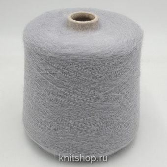 KidMohair Seta (12 серый жемчуг) 70% суперкид мохер, 30% шёлк 950м/100гр