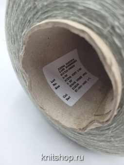 Zegna Baruffa Atena Soft (216526 полынь) 30%кашемир 60% шёлк, 10% лён 3/80 2666м/100гр