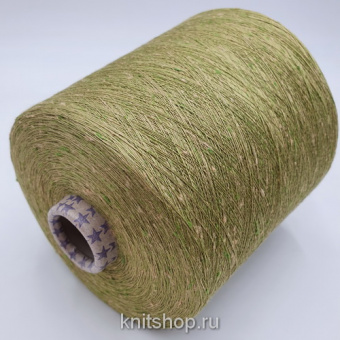Filati Buratti Shantung Melange (66200 фисташка) 100% вискоза 1500м/100гр