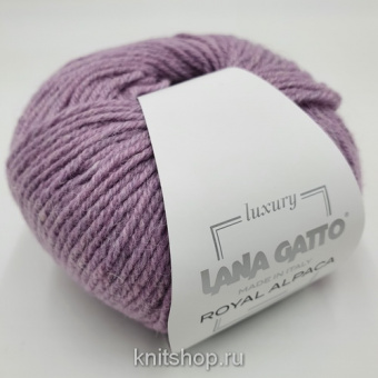 Lana Gatto Royal Alpaca (9168 сирень) 70% альпака бэби, 30% нейлон 50г/115м