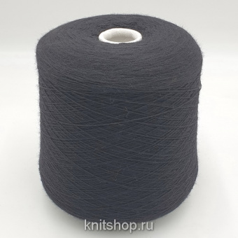 Merinos 2/28 (601 черный) 100% меринос 1400м/100гр