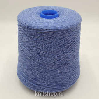 Todd & Duncan Cashmere (745163 Stitch голубой джинс меланж) 100% кашемир 2/28 1400м/100гр