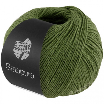 Lana Grossa Setapura (018) 100% буретный шёлк 50г/200м