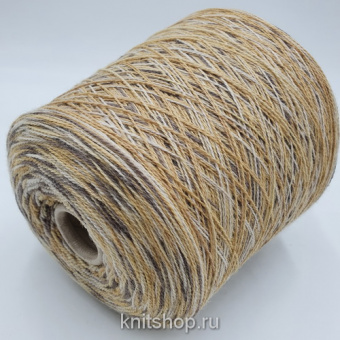 Uragano (Stampa Autunno беж) 100% меринос 2/10 500м/100гр