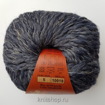 Borgo de'Pazzi Kuki (5) 55% шерсть, 20% крапива, 15% конопля 50 г/110 м