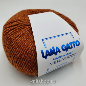 Lana Gatto Merinocot (14198 куркума) 53% меринос экстрафайн, 47% хлопок 50г/125м