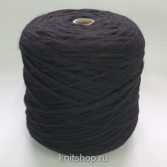 Gi Ti Bi Marte (1200 черный) 50% меринос, 50% акрил 80м/100гр