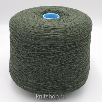 Filatura Power Calvia (1692 хвойный зеленый) 100% меринос кардный 2/15 750м/100гр