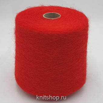 Mister Joe Royal (2518 Rosso красный) 68% суперкидмохер, 28% шёлк, 4% меринос 900м/100гр