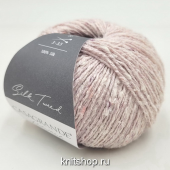 Casagrande Silk Tweed (28.014 пудра) 100% шёлк тусса 50г/185м