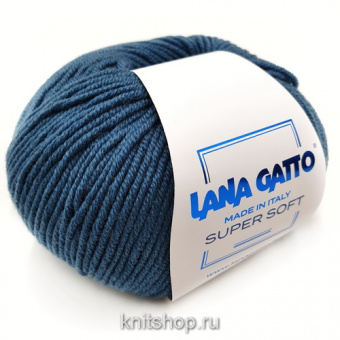 Lana Gatto Super Soft (14527 петроль) 100%меринос 50 г/125 м