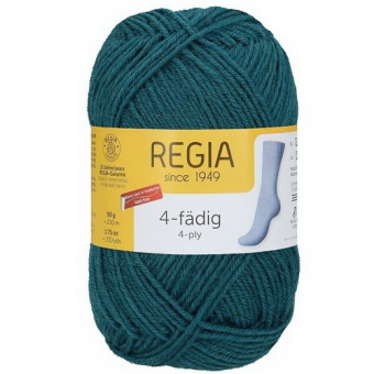 Schachenmayr Regia Uni 6-Ply, 6-ти нитка (01047 петроль) 75% меринос, 25% полиамид 150г/375м