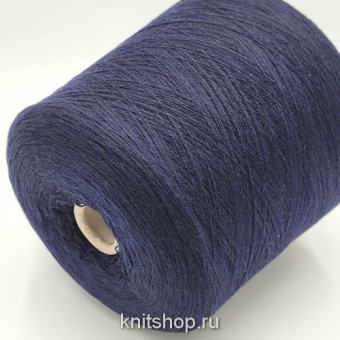 Loro Piana VICUNA (C438 15G Bleu Navy темно-синий) 100% викунья 2/24 1200м/100гр