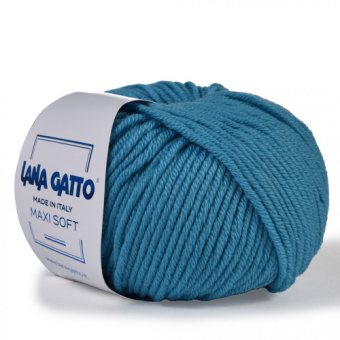 Lana Gatto Maxi Soft (14607) 100% меринос экстрафайн 50 г/90 м