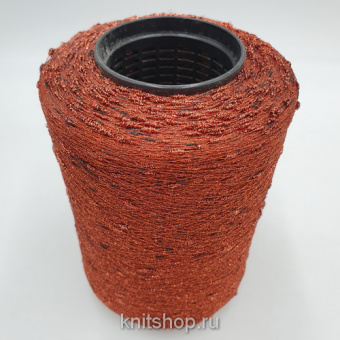 Filatura a Pettine C1676 (7 бронза) 62% вискоза, 20% люрекс, 18% па 900м/100гр шишечки