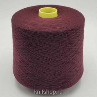 Botto Giuseppe Cashmerino Light (1296 винный) 90% меринос, 10% кашемир 2/30 1500м/100гр