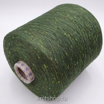 Filati Buratti Shantung Melange (66199 хвойный) 100% вискоза 1500м/100гр