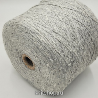 Filati Buratti Seta Lana 53461 (Grigio1 серый жемчуг) 60%шелк тусса, 40% меринос 2/7 350м/100гр твид