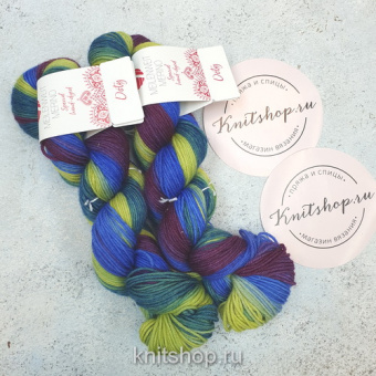 Lana Grossa Meilenweit 50 Special Hand-Dyed (219) 80% меринос, 20% полиамид 50г/210м