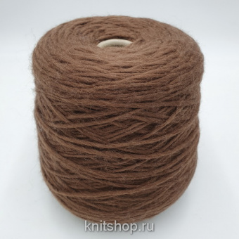 Campolmi Filati Tundra (1314 коричневый) 100% шерсть  110 м/100 гр нить-ровница
