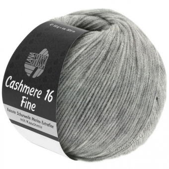 Lana Grossa Cashmere 16 Fine (15) 80% мериноc, 10% кашемир, 10% полиамид 50 г/320 м