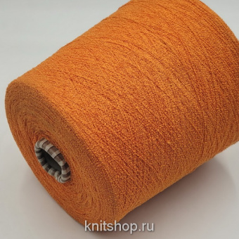 Filati Buratti Auriga (Arancione оранжевый) 65% шелк, 35% па 1300м/100гр букле