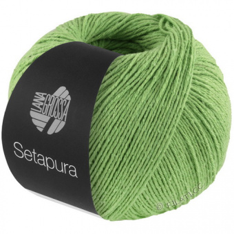Lana Grossa Setapura (011) 100% буретный шёлк 50г/200м