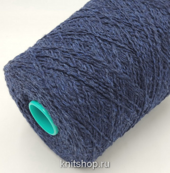 Biagioli Modesto Gill (732446 синий индиго мулине) 100% кашемир 285м/100гр