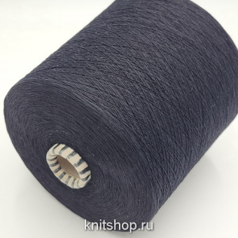 Tessili Bresciane Assuan (88 черный) 100% хлопок мако 2/34 1700м/100гр